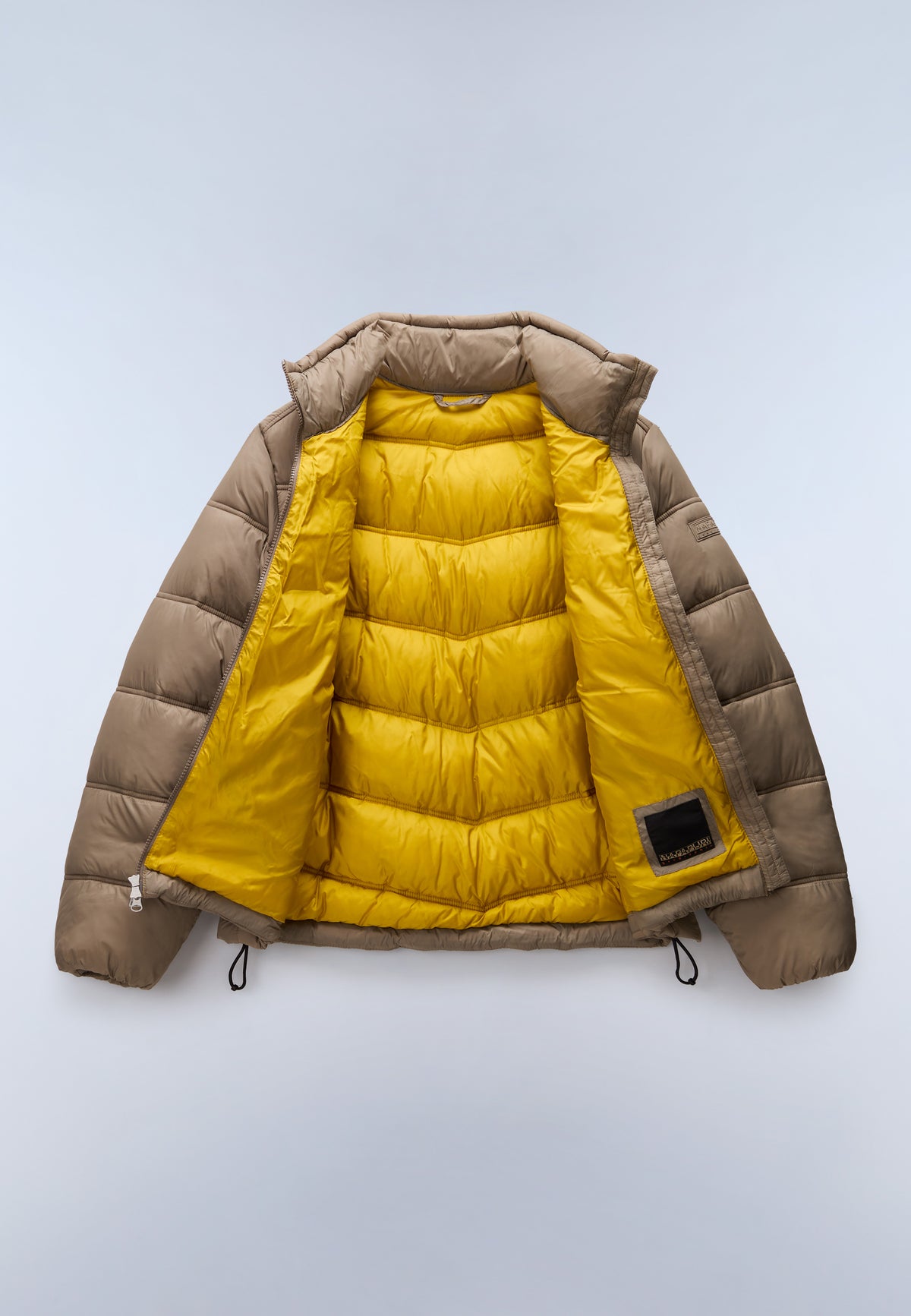 Ega Short Puffer Jacket Beige - 7