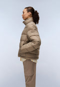 Ega Short Puffer Jacket Beige - 3