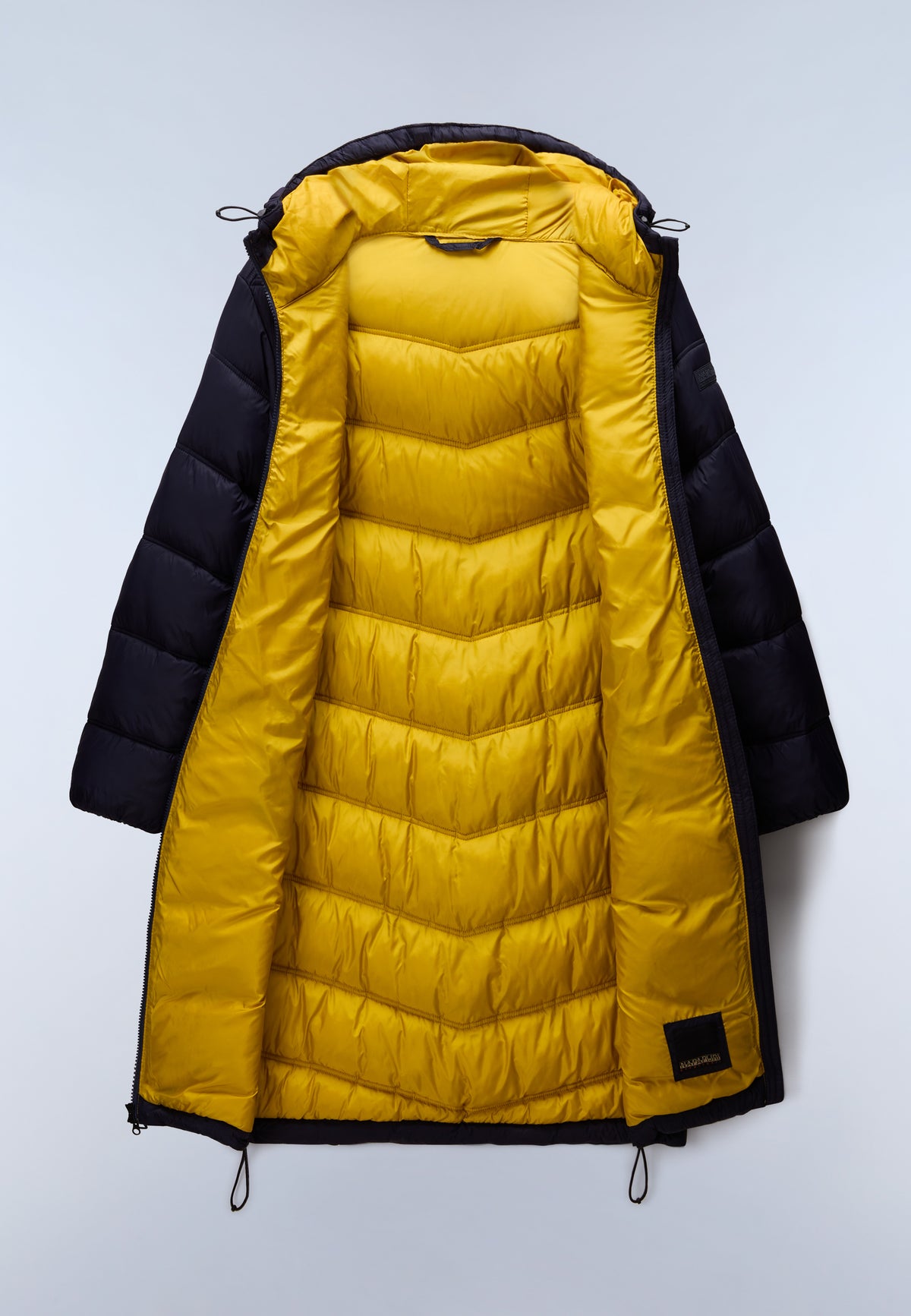 Lange Steppjacke Ega Dark Blue - 8