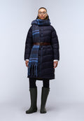 Lange Steppjacke Ega Dark Blue - 3
