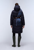 Lange Steppjacke Ega Dark Blue - 5