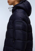 Lange Steppjacke Ega Dark Blue - 7