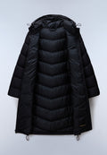 Lange Steppjacke Ega Schwarz - 8