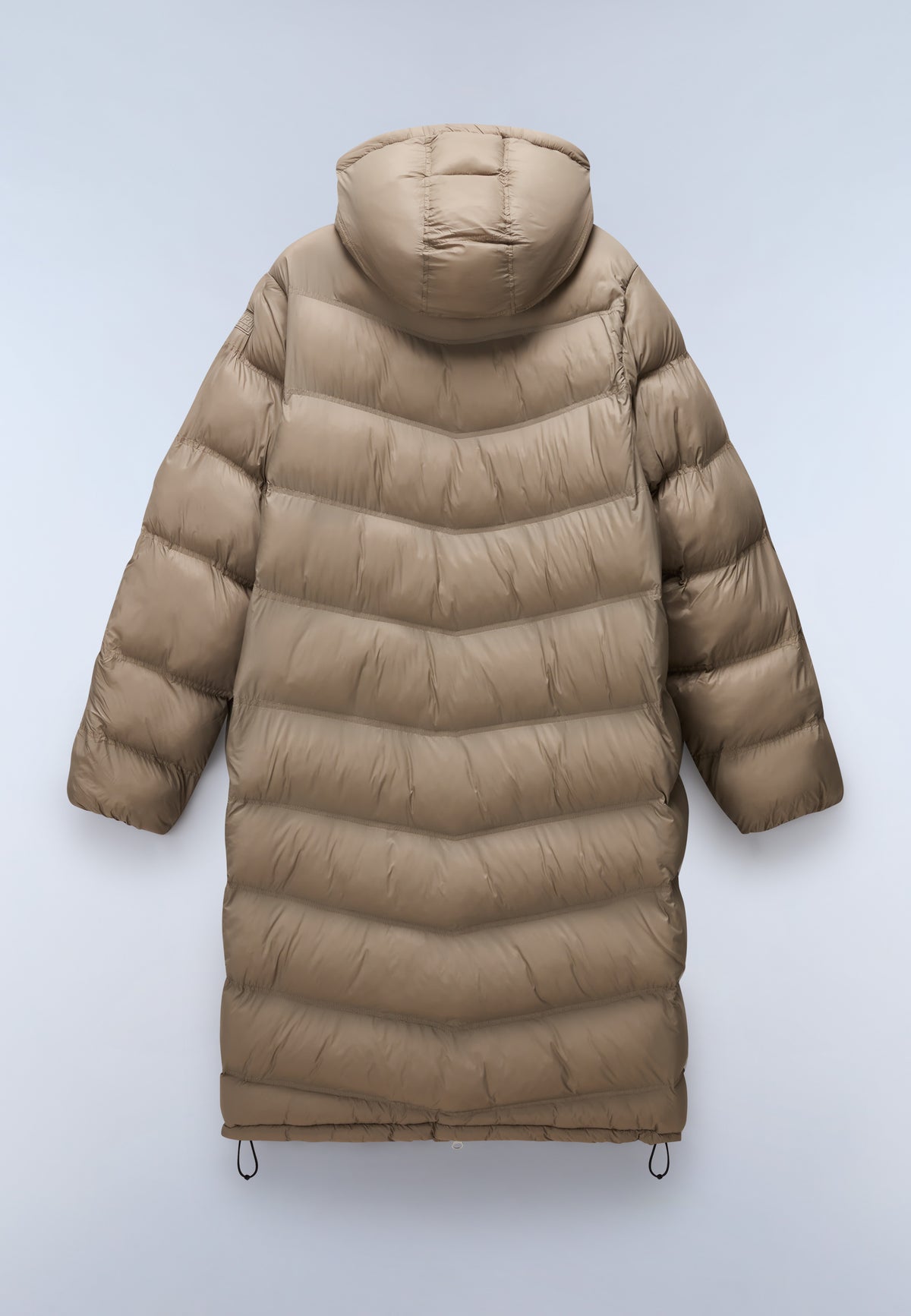 Lange Steppjacke Ega Beige - 3
