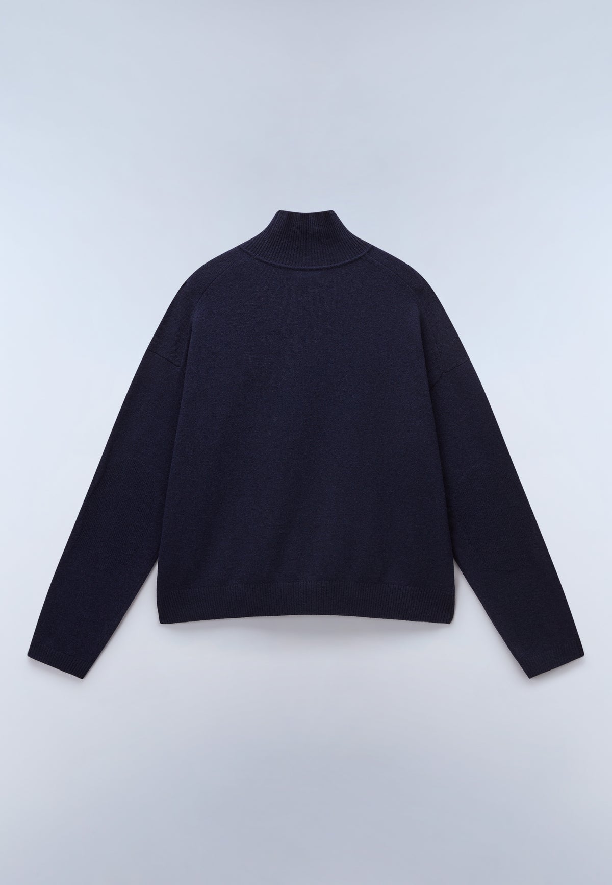 Maglione a Collo Alto Mis Blu Scuro - 2