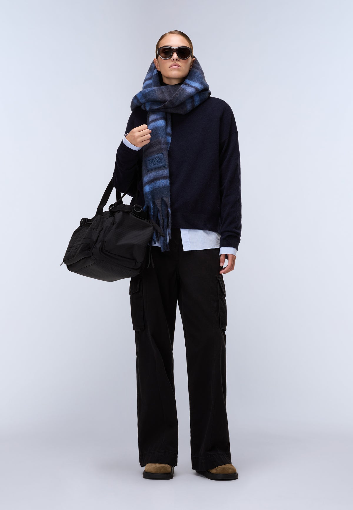 Mis Turtleneck Jumper Dark Blue - 3