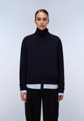 Mis Turtleneck Jumper Dark Blue - 4