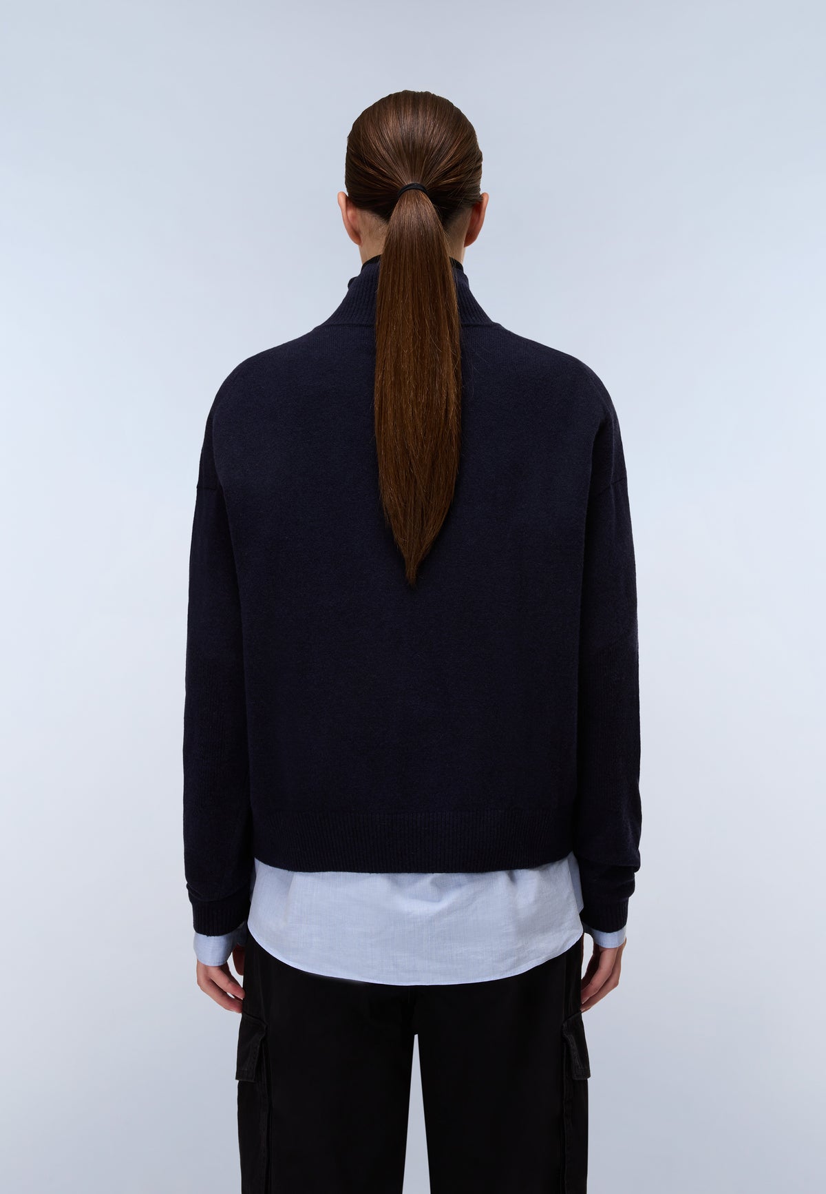 Mis Turtleneck Jumper Dark Blue - 6