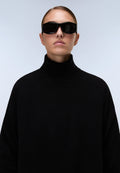 Mis Turtleneck Jumper Black - 2