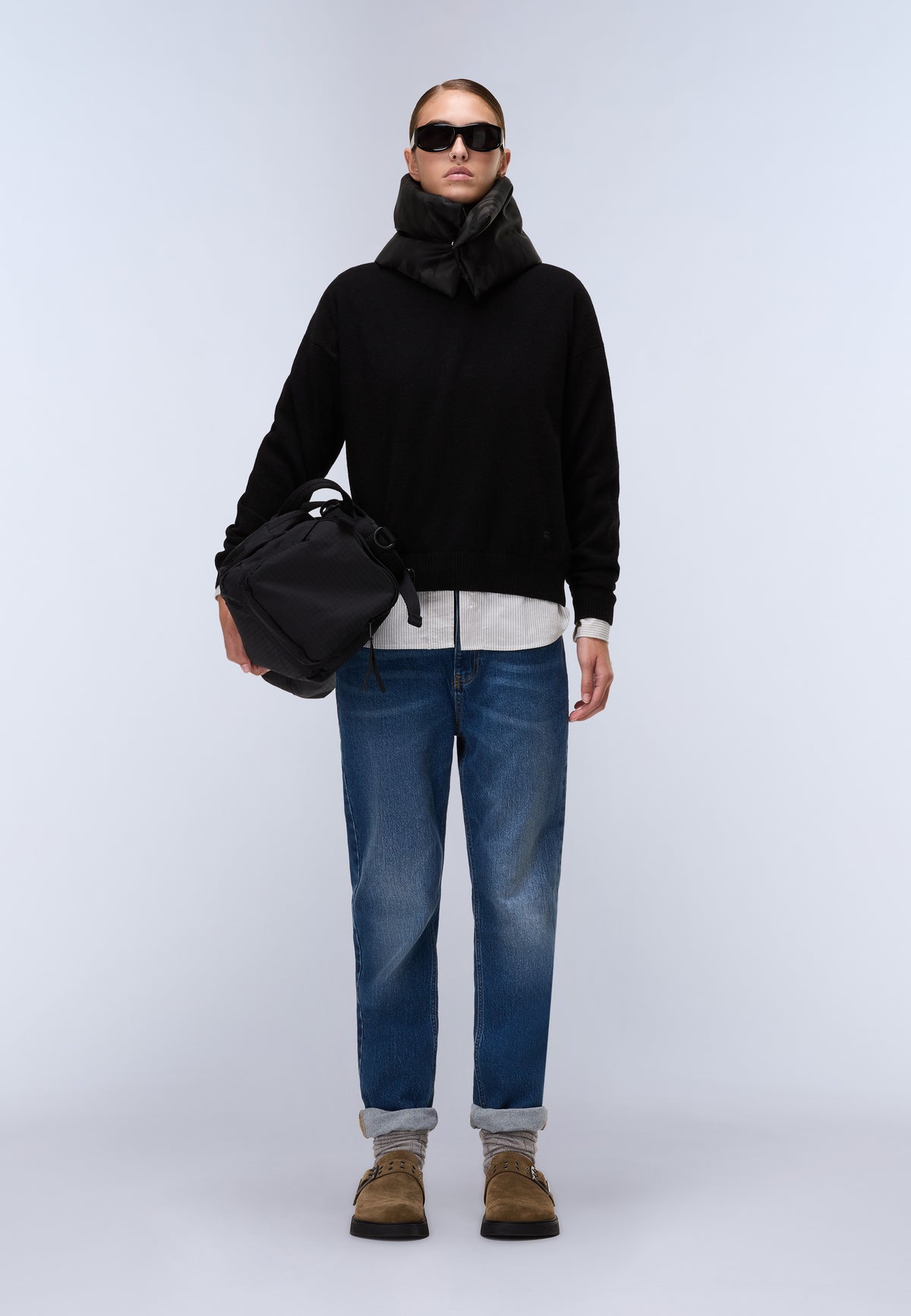 Mis Turtleneck Jumper Black - 3