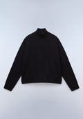 Maglione a Collo Alto Mis Nero - 1