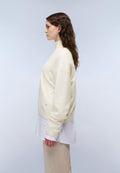 Maglione a Collo Alto Mis Beige - 3