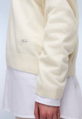 Maglione a Collo Alto Mis Beige - 5