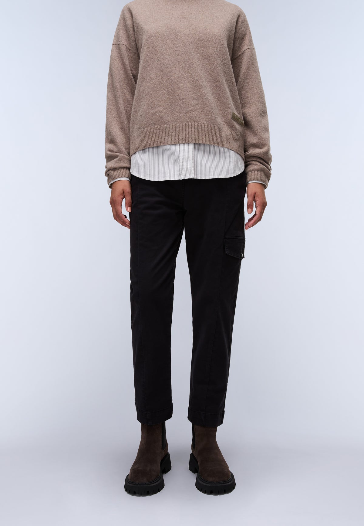 Arabba Chino Trousers Black - 2