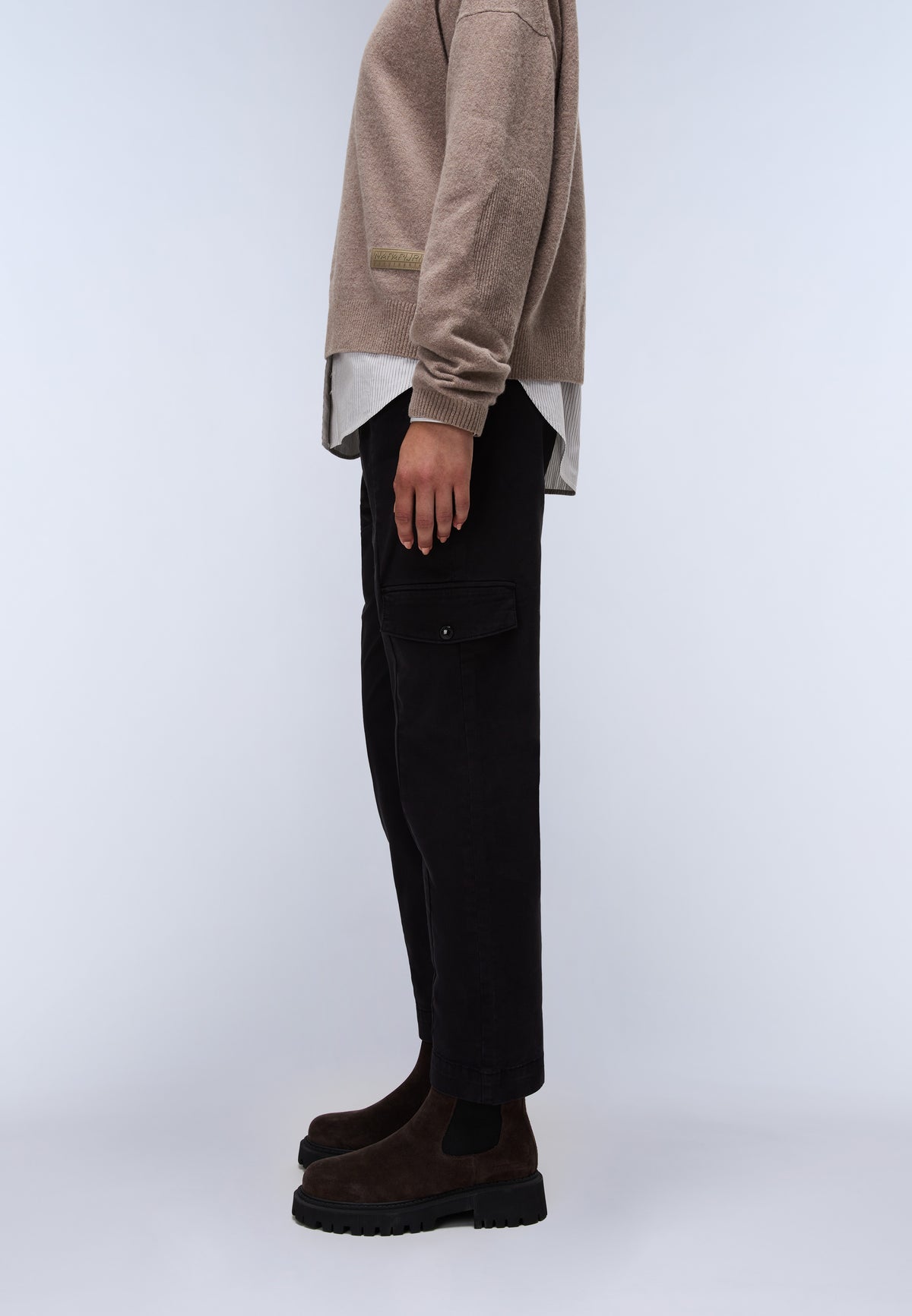 Arabba Chino Trousers Black - 3