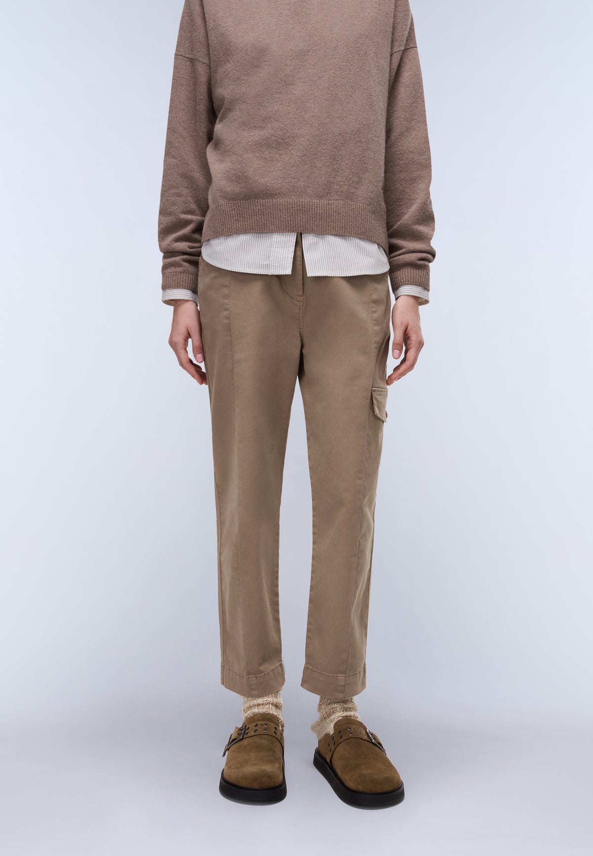 Arabba Chino Trousers Beige - 2
