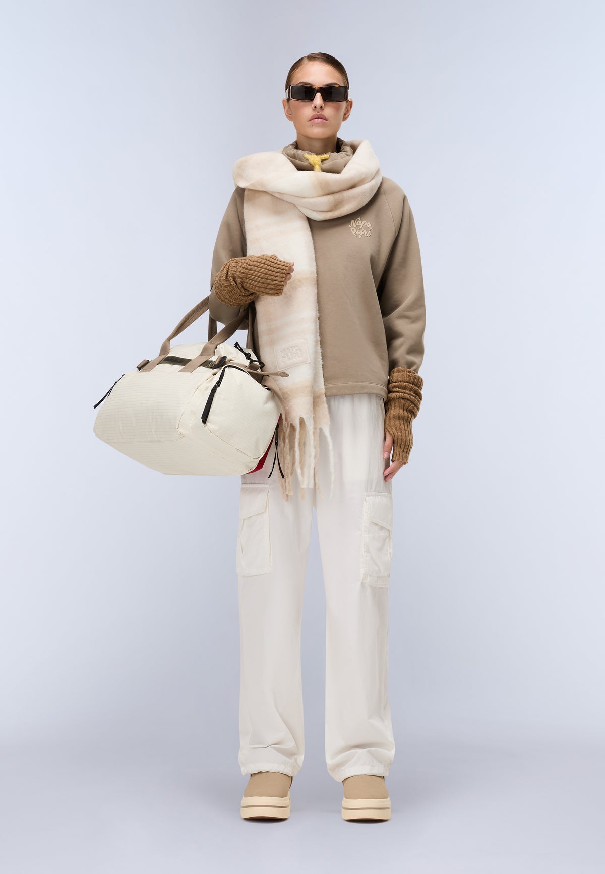 Fedaia Sweatshirt Light Brown - 3