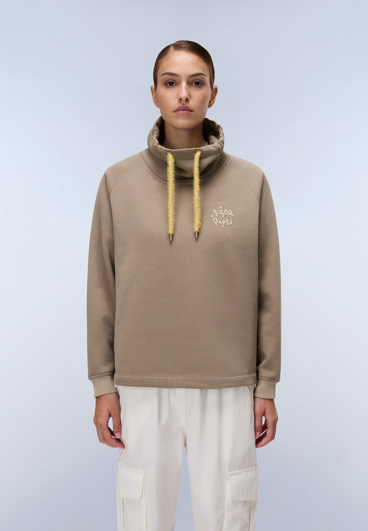 Fedaia Sweatshirt Light Brown - 4