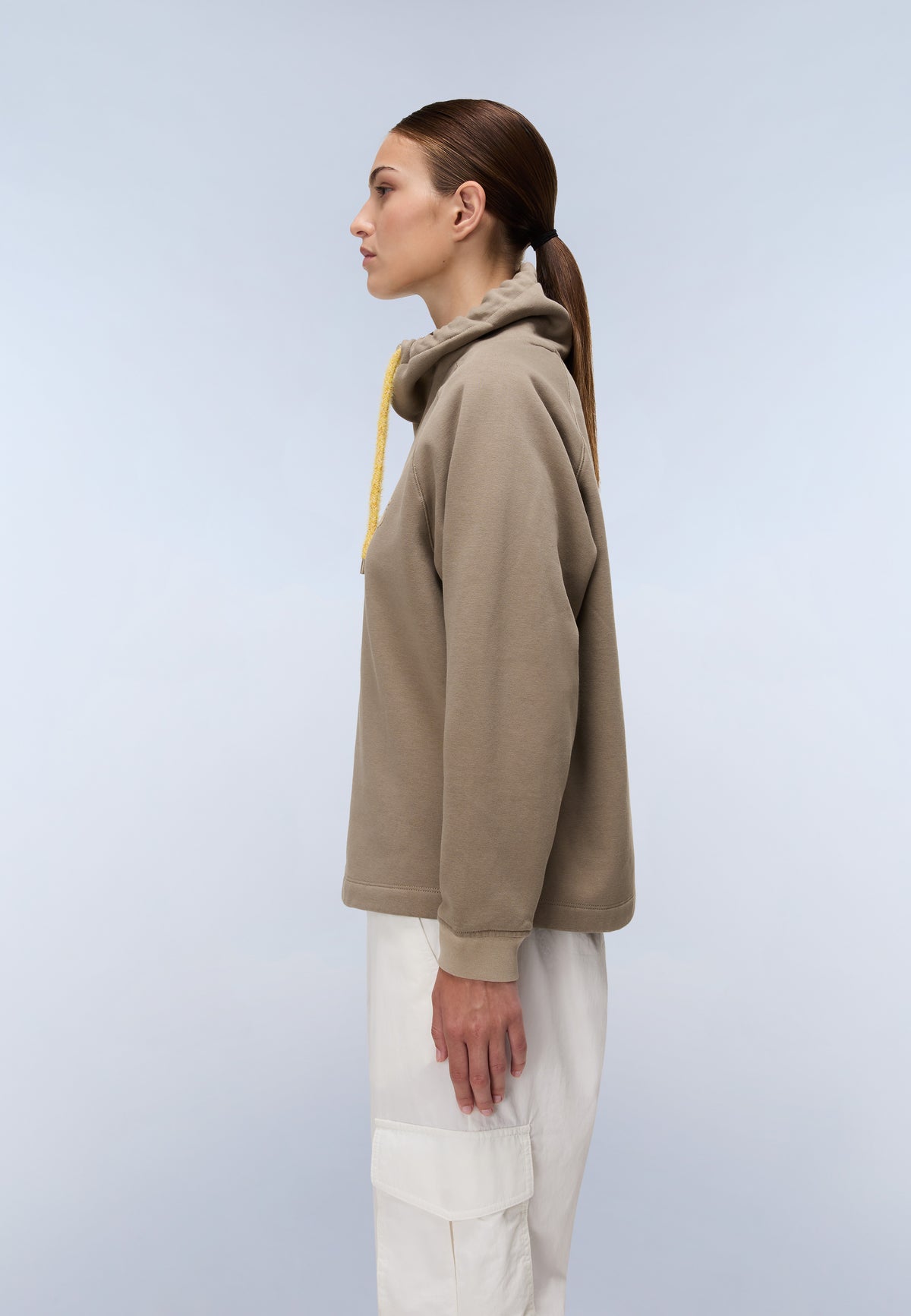 Fedaia Sweatshirt Light Brown - 5