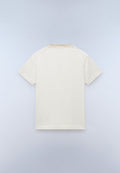 Fedaia Jersey T-Shirt met Korte Mouwen Beige - 4