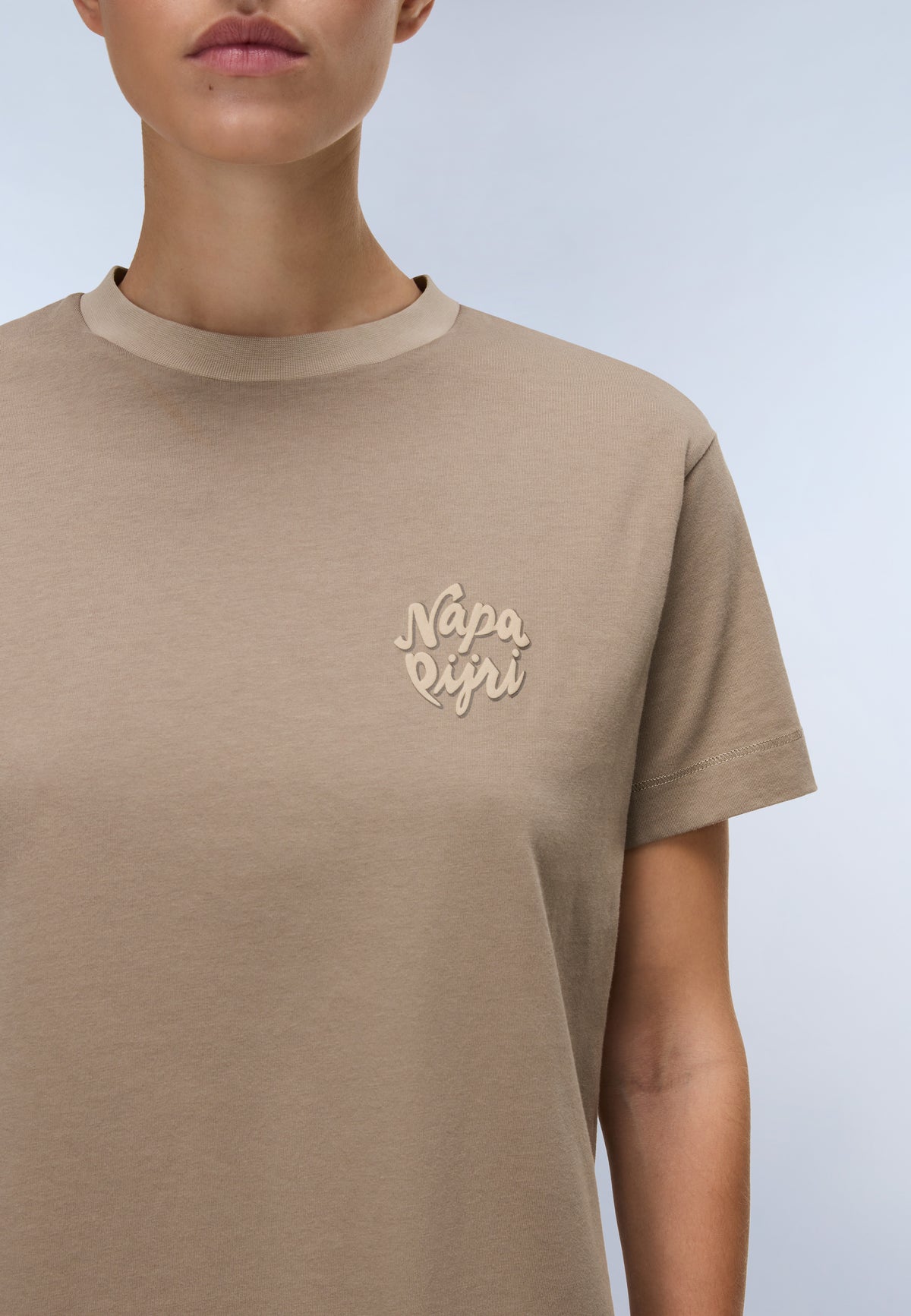 T-Shirt a Maniche Corte Fedaia in Jersey  - 5