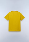 Fedaia Jersey T-Shirt met Korte Mouwen Geel Gold - 4