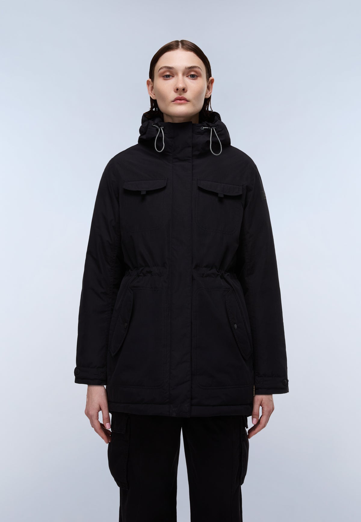 Cibiana Parka Jacket Black - 2