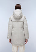 Cibiana Parka Jacket Light Grey Solid - 5