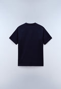 Kurzärmeliges Jersey-T-Shirt Elevated Logo Dark Blue - 6