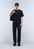 Kurzärmeliges Jersey-T-Shirt Elevated Logo Dark Blue - 3
