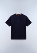 Kurzärmeliges Jersey-T-Shirt Elevated Logo Dark Blue - 1