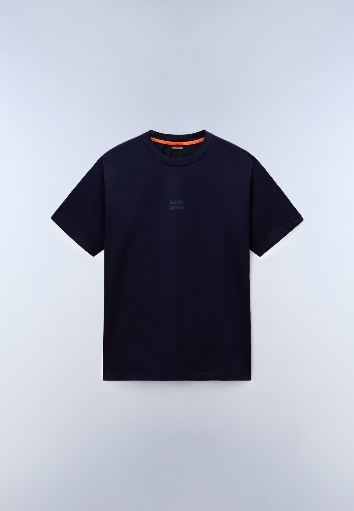 Kurzärmeliges Jersey-T-Shirt Elevated Logo Dark Blue - 1