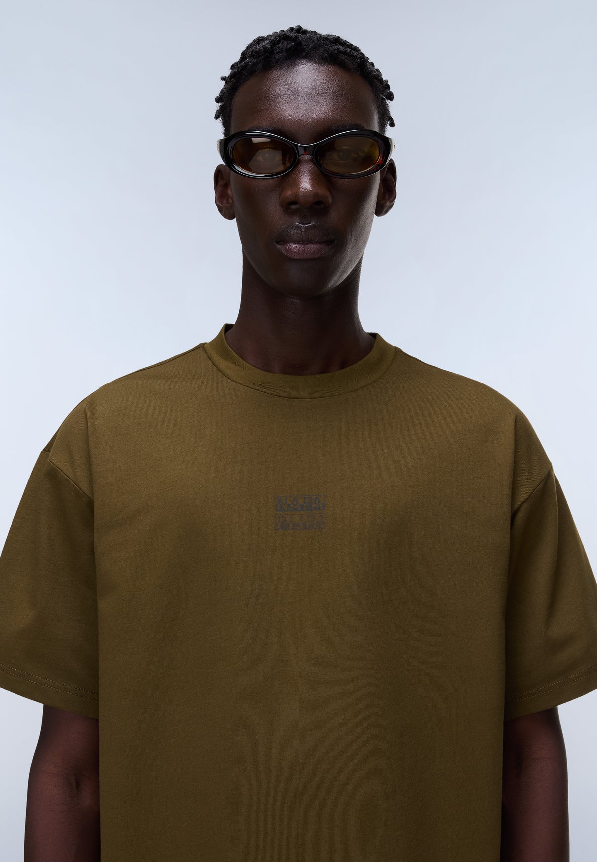 T-shirt a Maniche Corte Elevated Logo in Jersey  - 2