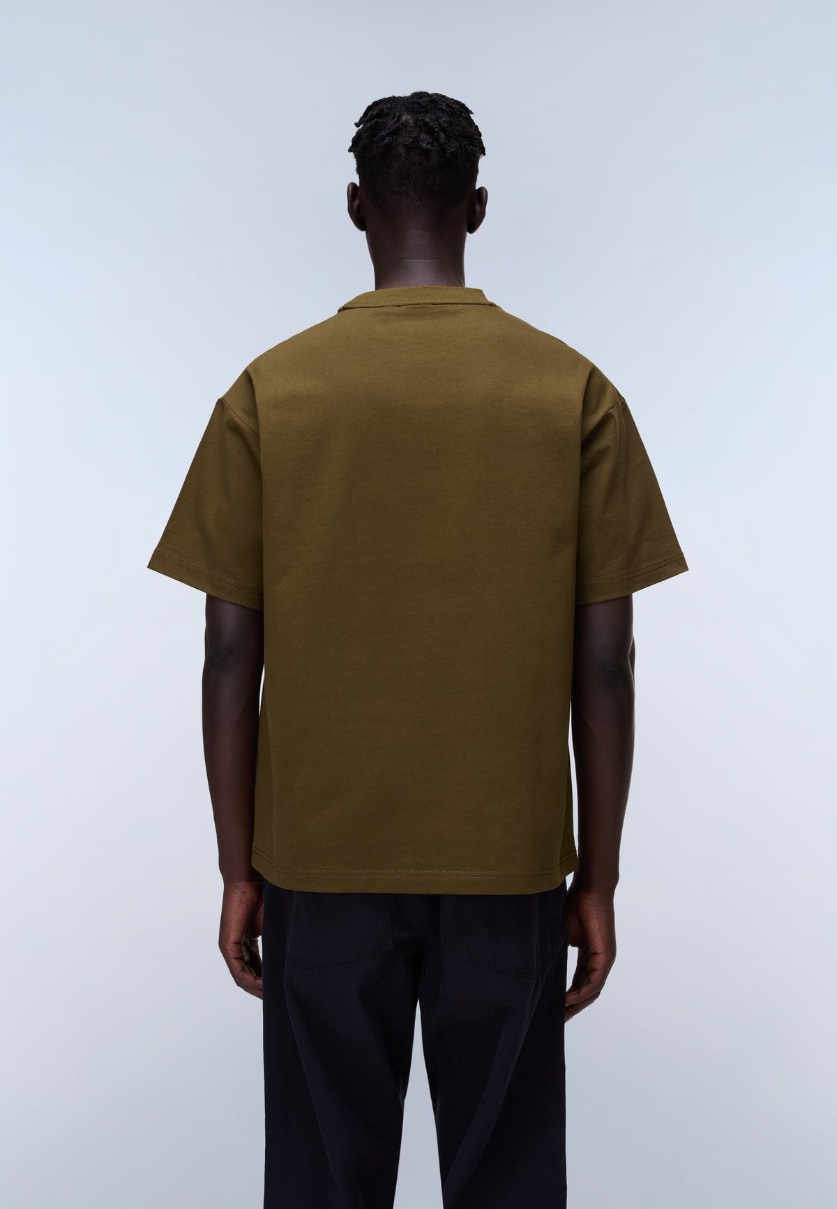 T-shirt a Maniche Corte Elevated Logo in Jersey  - 4