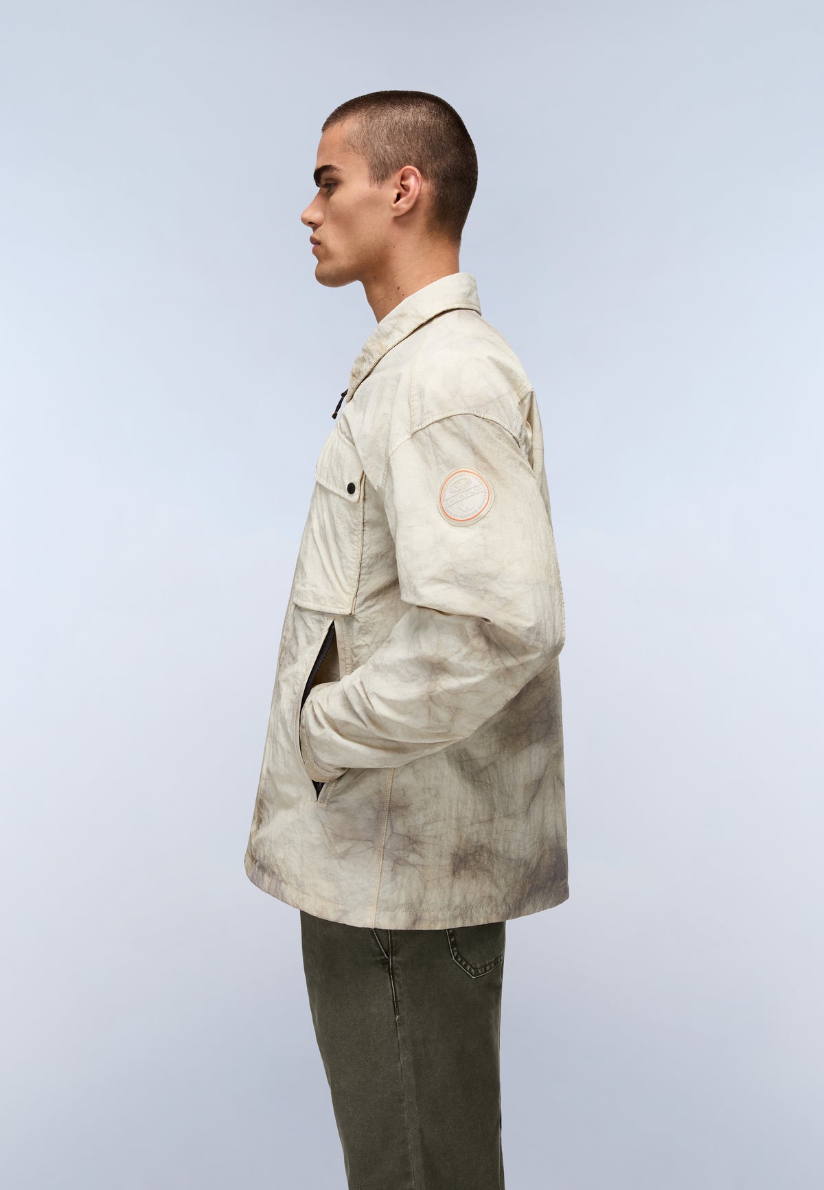 Vajolet Nylon Jacket Beige - 5