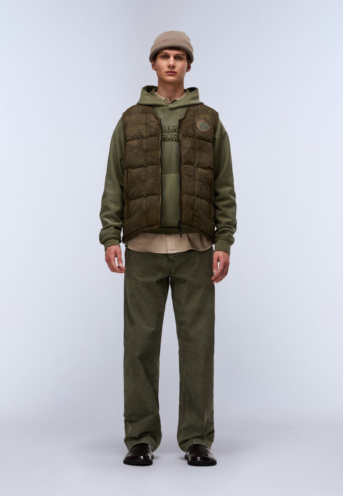 Vajolet Vest Green Tea Leaf - 3