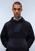 Comel French Terry Hoodie Dark Blue - 2
