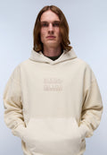 Comel French Terry Hoodie Beige - 2