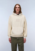 Comel French Terry Hoodie Beige - 4