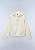 Comel French Terry Hoodie Beige - 1