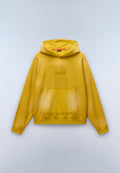 Comel French Terry Hoodie Yellow Gold - 1