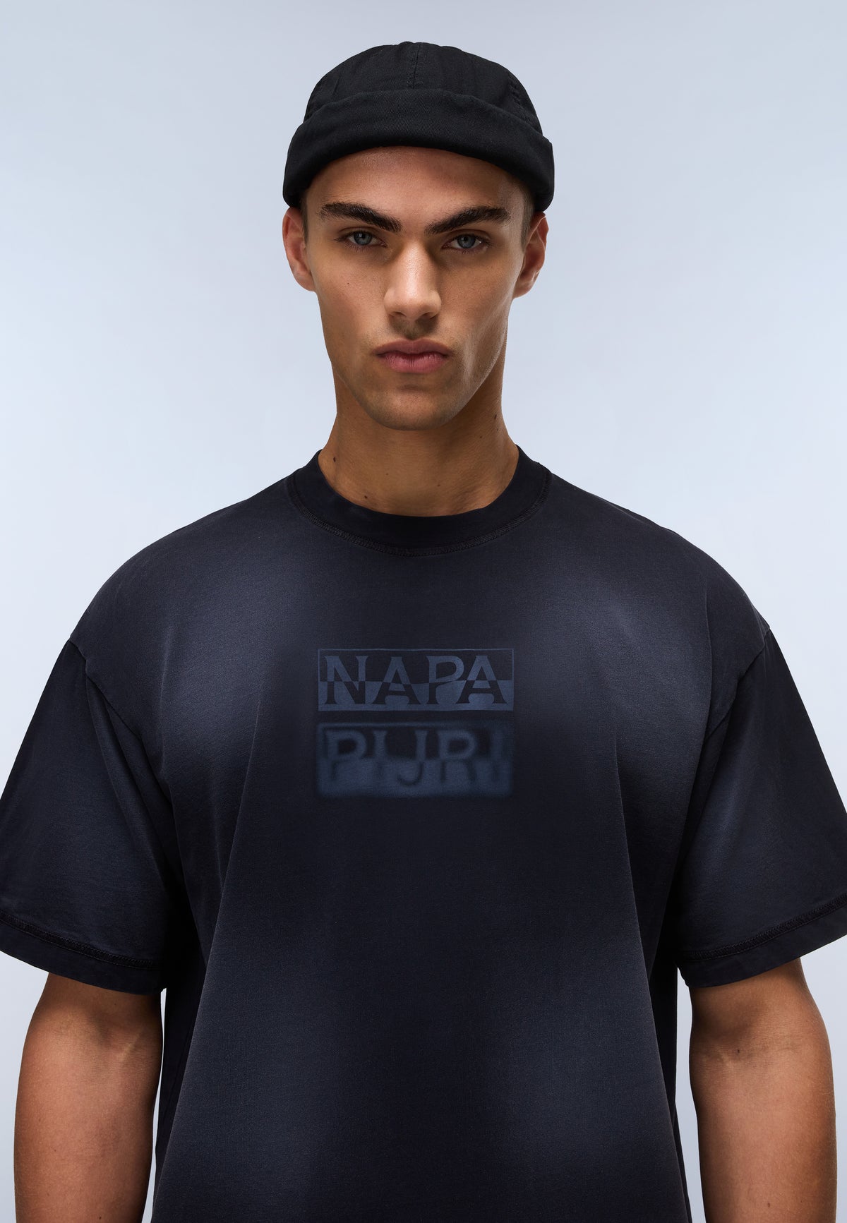 Kurzärmeliges Jersey-T-Shirt Comel Dark Blue - 2