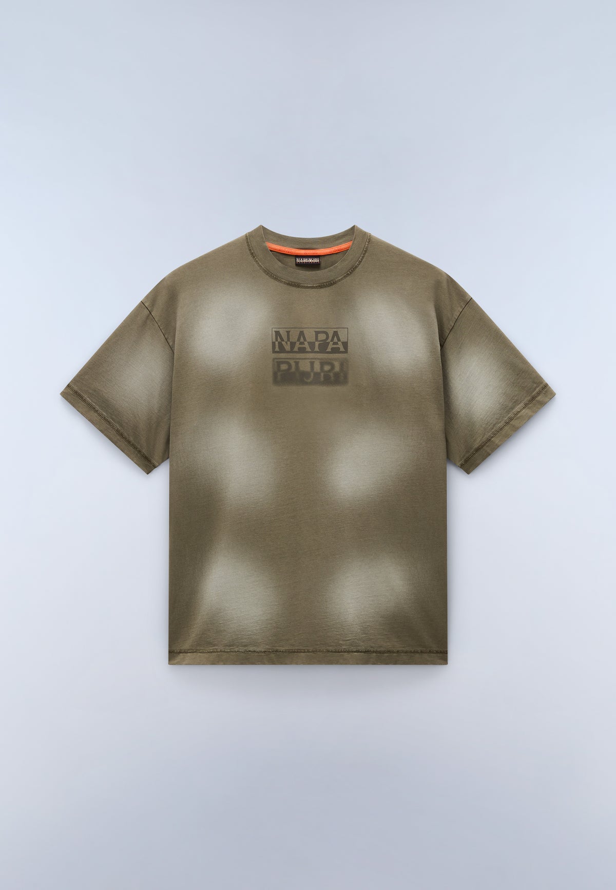 Comel Jersey Short Sleeve T-Shirt Green Tea Leaf - 1