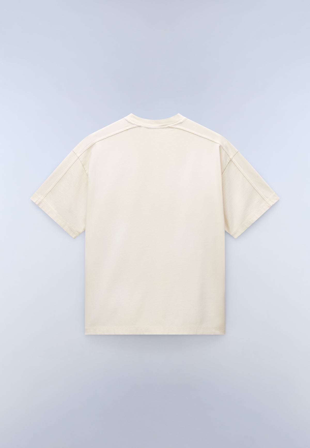 Comel Jersey Short Sleeve T-Shirt Beige - 6