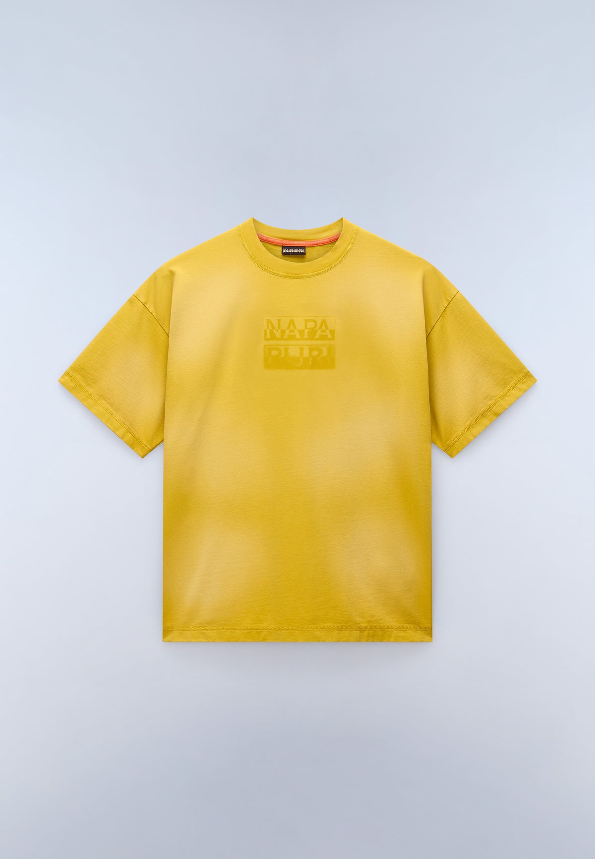 Comel Jersey Short Sleeve T-Shirt Yellow Gold - 1
