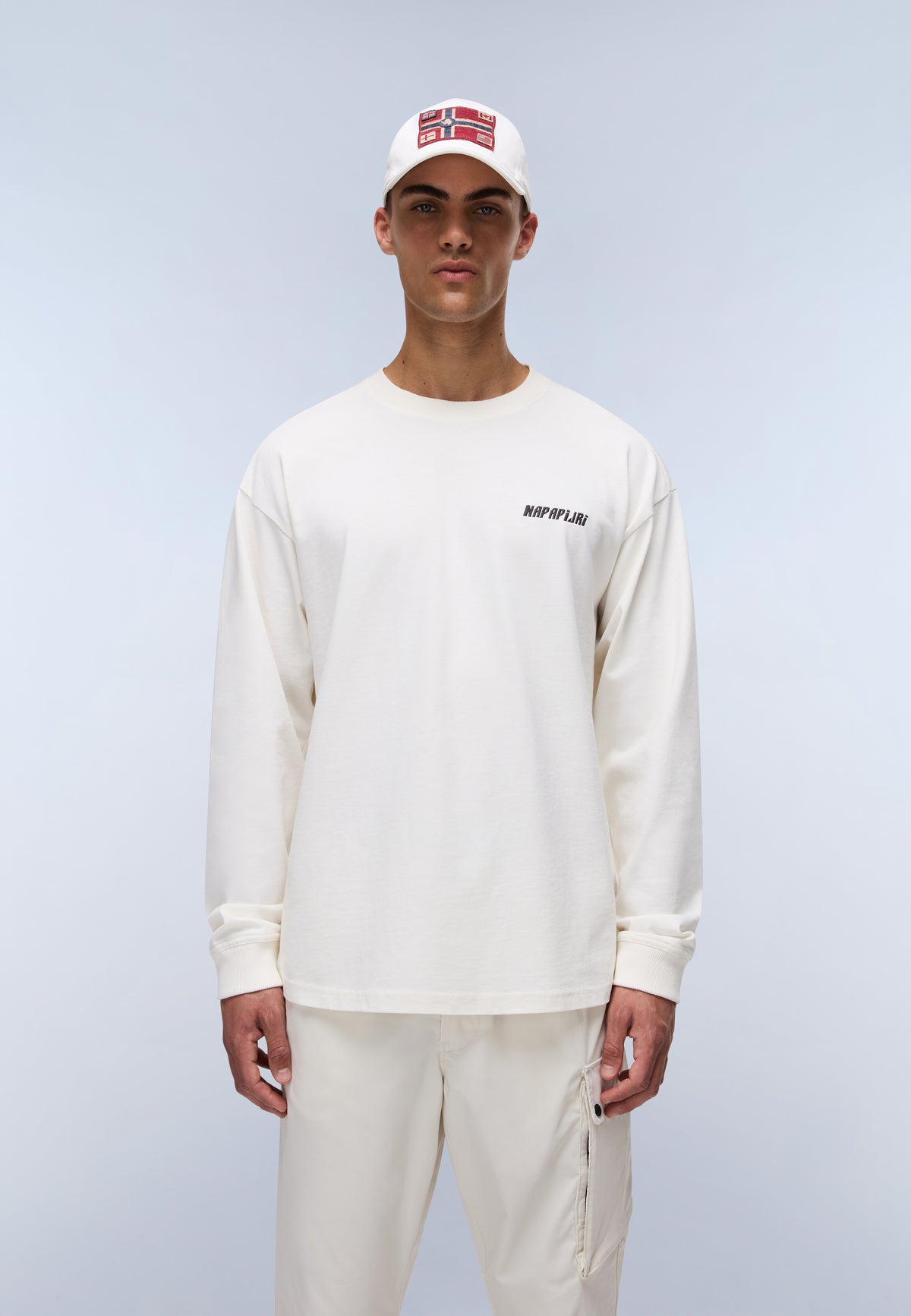 Camiseta de Manga Larga Coldirai​ Blanco - 3