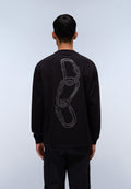 Coldirai​ Jersey T-Shirt met Lange Mouwen Zwart - 4