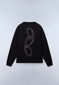 Coldirai​ Jersey T-Shirt met Lange Mouwen Zwart - 1