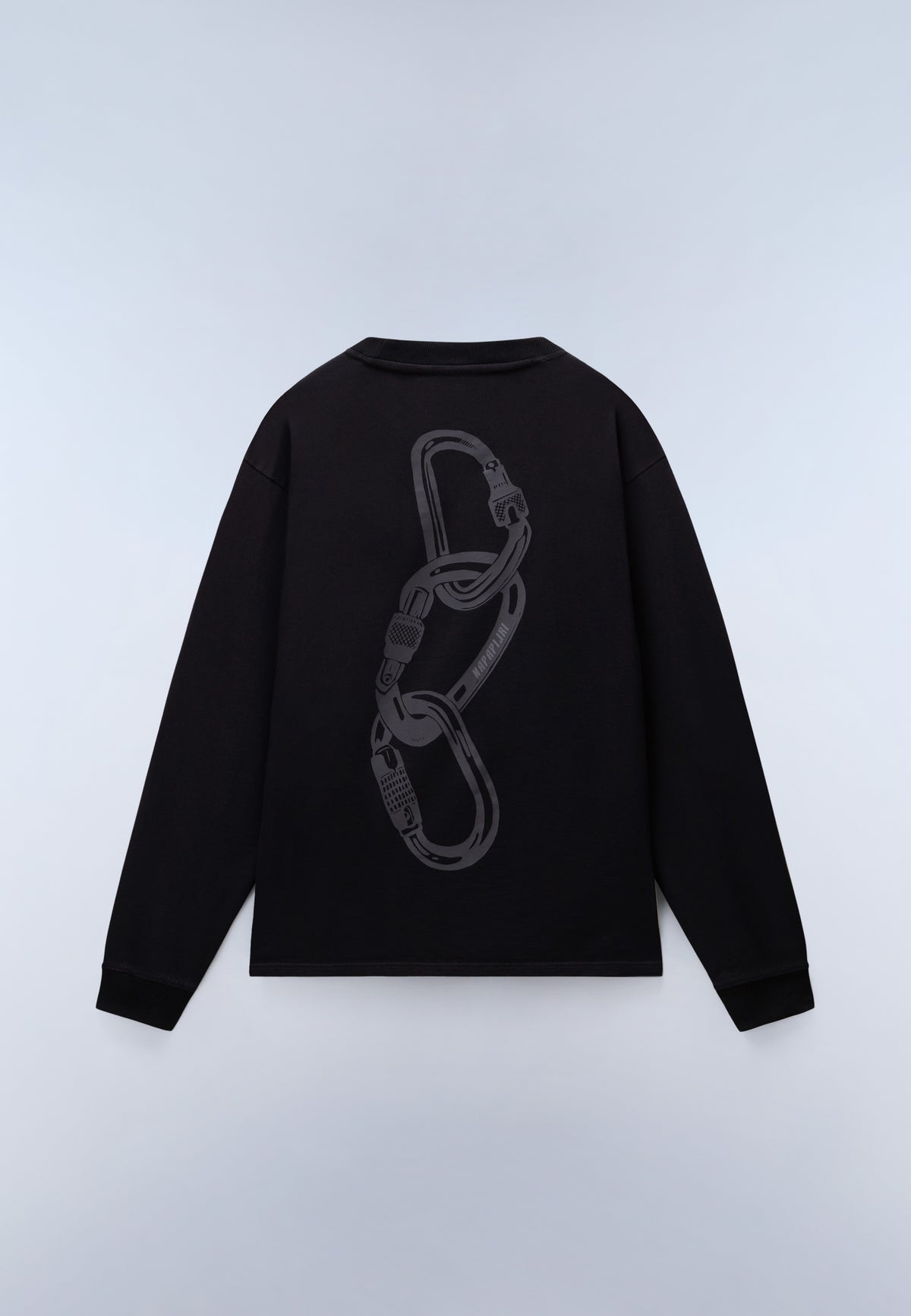 Coldirai​ Jersey T-Shirt met Lange Mouwen Zwart - 1