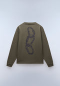 T-Shirt à Manches Longues en Jersey Coldirai​ Vert Tea Leaf - 1